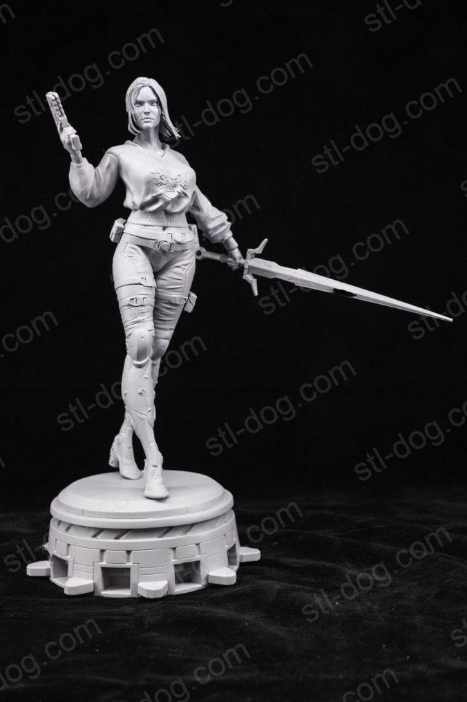 Cyberpunk 2077  Ciri 3D打印图纸